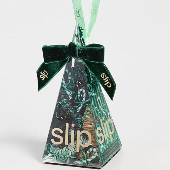 Slip Pure Silk Skinny Scrunchie Ornament NWT - Picture 1 of 4